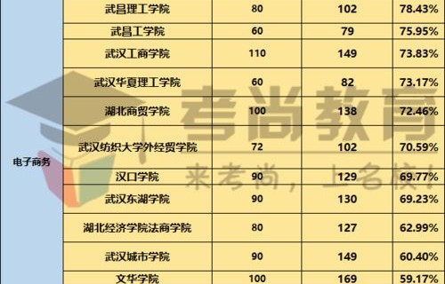电子商务专业考研率多少