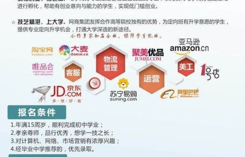 华为招电子商务专业吗