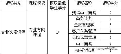 电子商务专业学生年鉴表