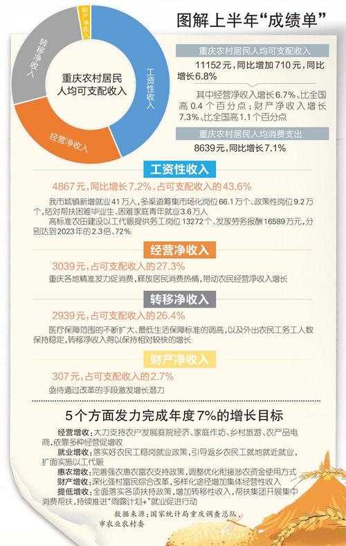 去年农民人均可支配收入达23119元，农民收入稳步增长，乡村振兴战略成效显著